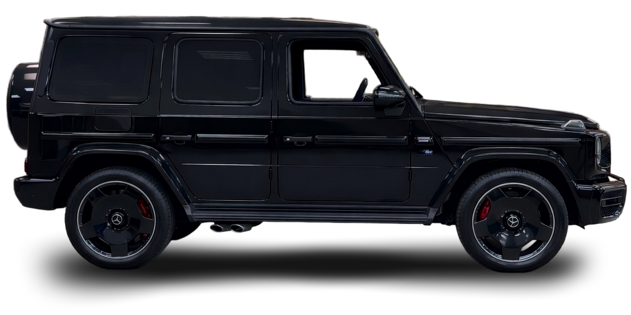 Чёрный Mercedes-Benz G63