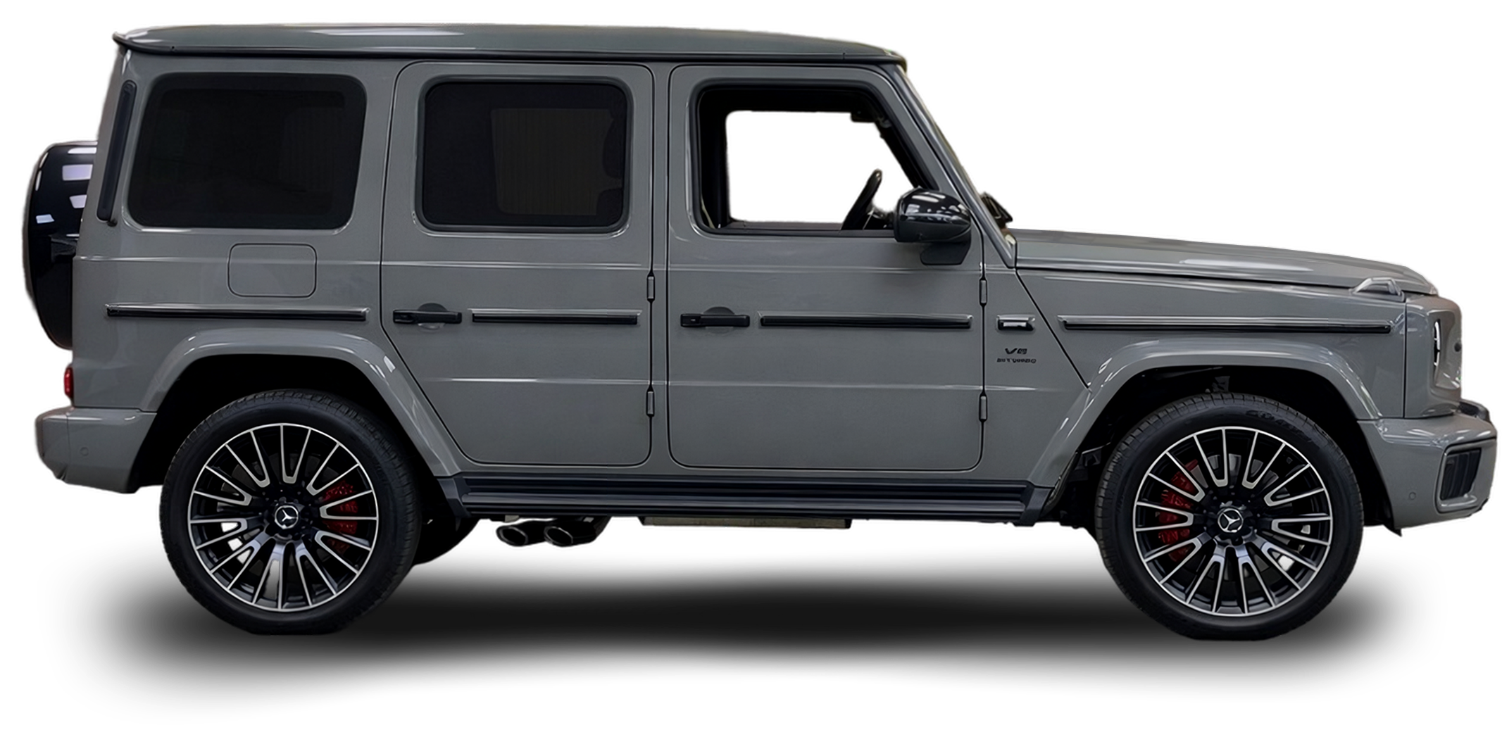 Серый Mercedes-Benz G63 AMG